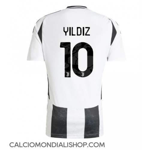 Maglie da calcio Juventus Kenan Yildiz #10 Prima Maglia 2024-25 Manica Corta